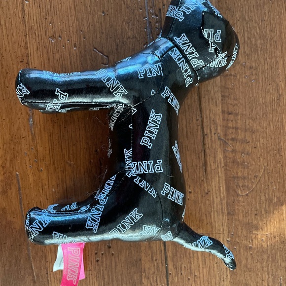 PINK Victoria's Secret Black and White Mini Dog L:8" x H:6" - Picture 2 of 9